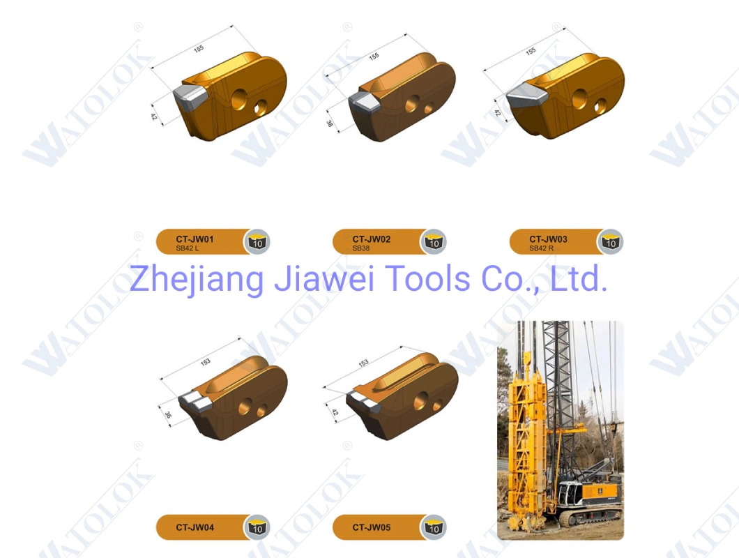 Watolok Foundation Drilling Bits Holder for Baue R Foundation Machine