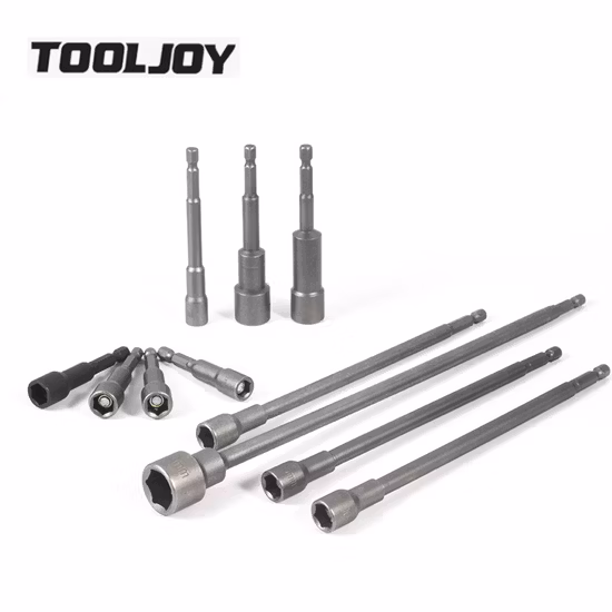 Fixtec Lot de 5 embouts de tournevis S2 pour outil électrique avec double blister